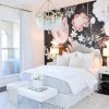 ترکیب رنگ و کاغذ دیواری در اتاق خواب ؛ زیبایی و آرامش در یک چیدمان