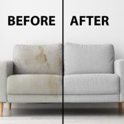 قبل و بعد شستشوی مبل