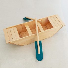 ساخت قایق با چوب بستنی
