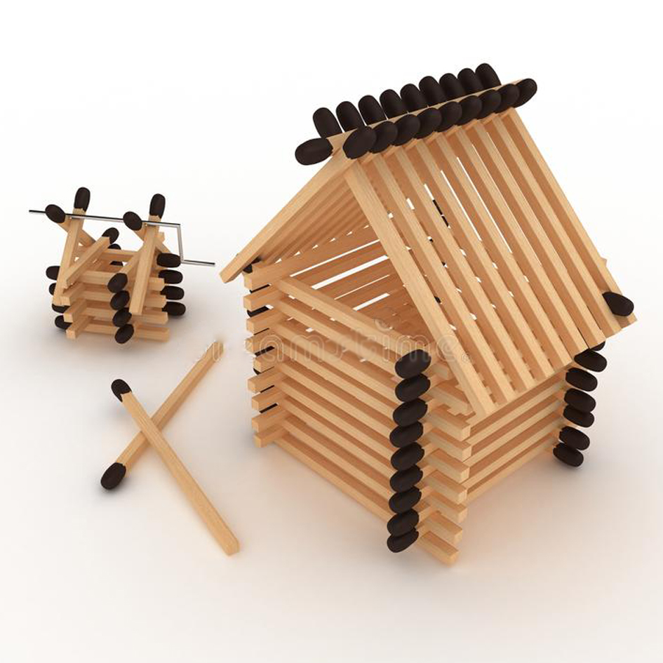 ساخت کاردستی های آسان و خلاقانه با چوب کبریت - چیدوپلاس