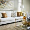 دکوراسیون سفید و طلایی ترکیب رنگی زیبا، لوکس و مجلل در خانه های شما